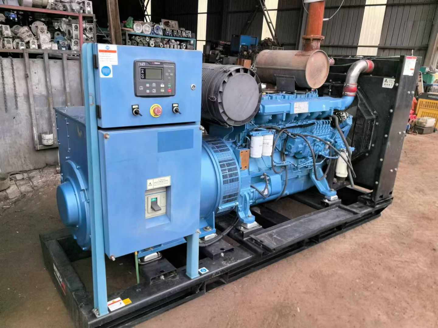 恒山500kW 柴油发电机组可带动设备功率的计算公式是什么？