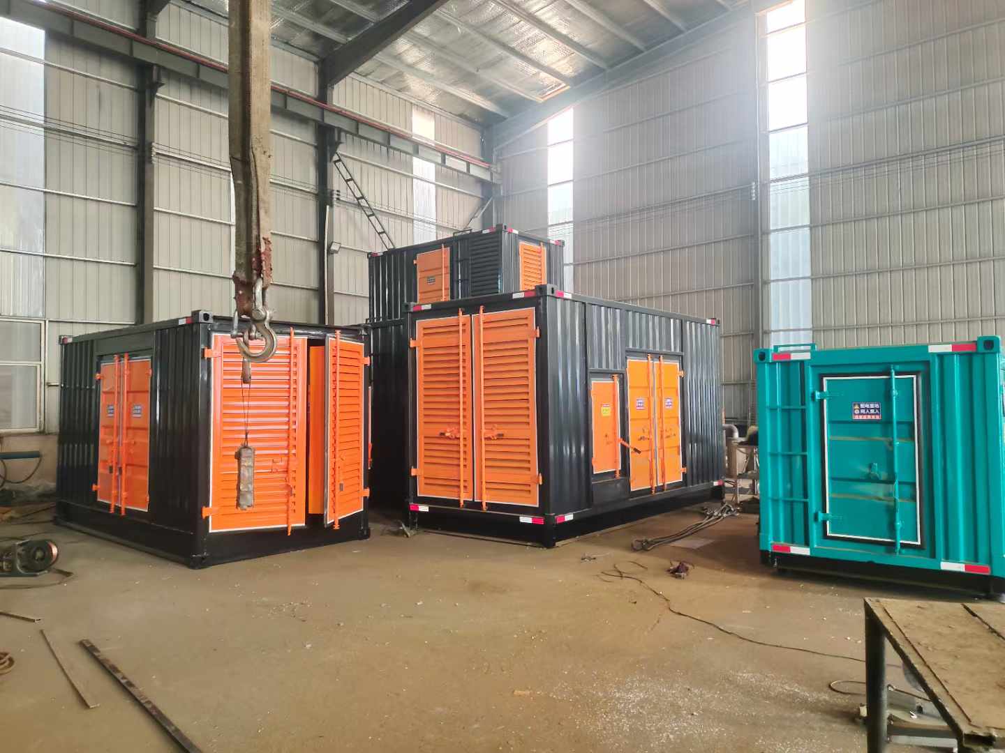 恒山500kw柴油发电机组可以带动多少功率设备？