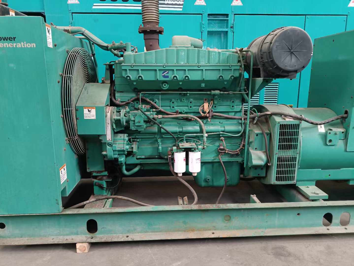 恒山过载会对 600kW 柴油发电机组造成哪些损害？